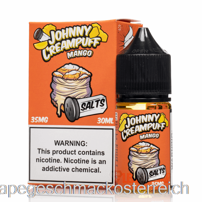 Mango – Johnny Creampuff Salts – 30 Ml 50 Mg Vape-Geschmack